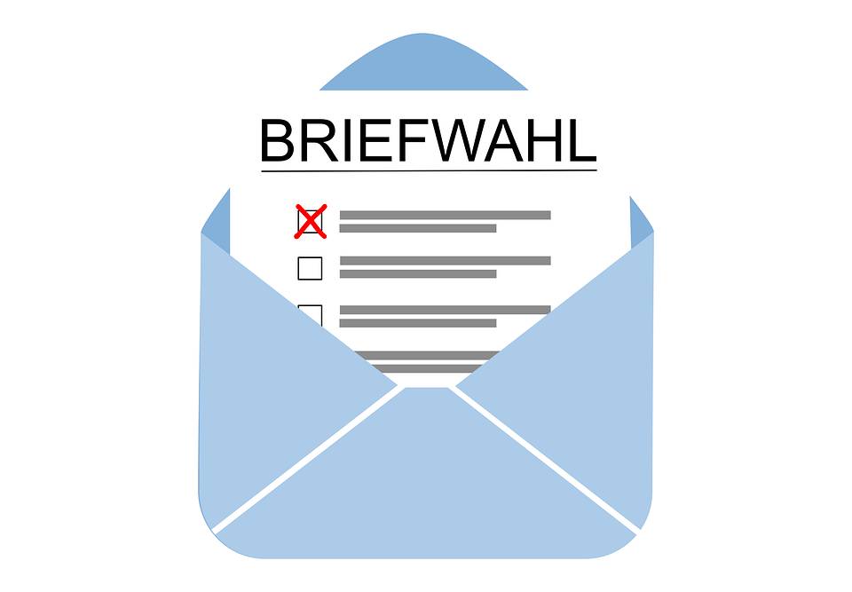 25 Bundestagswahl - Briefwahl